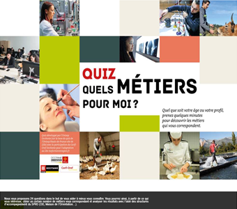 Quiz Quels métiers pour moi ?