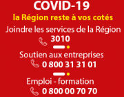 La région à vos côtés